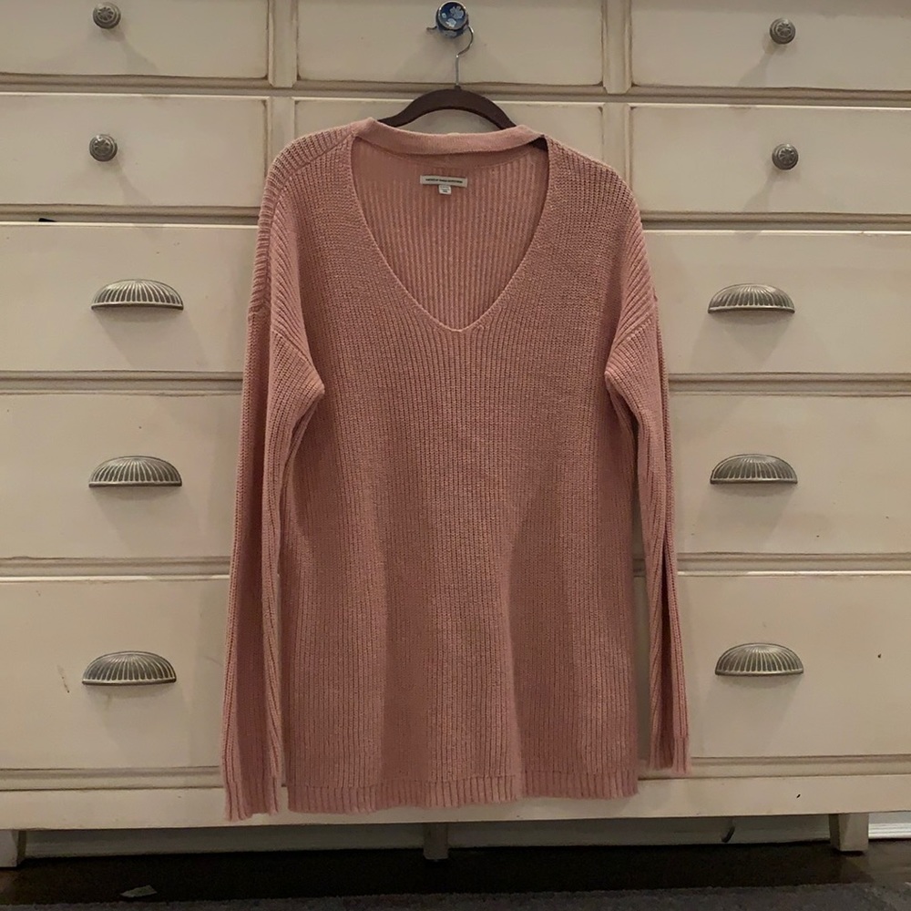 Pink sweater